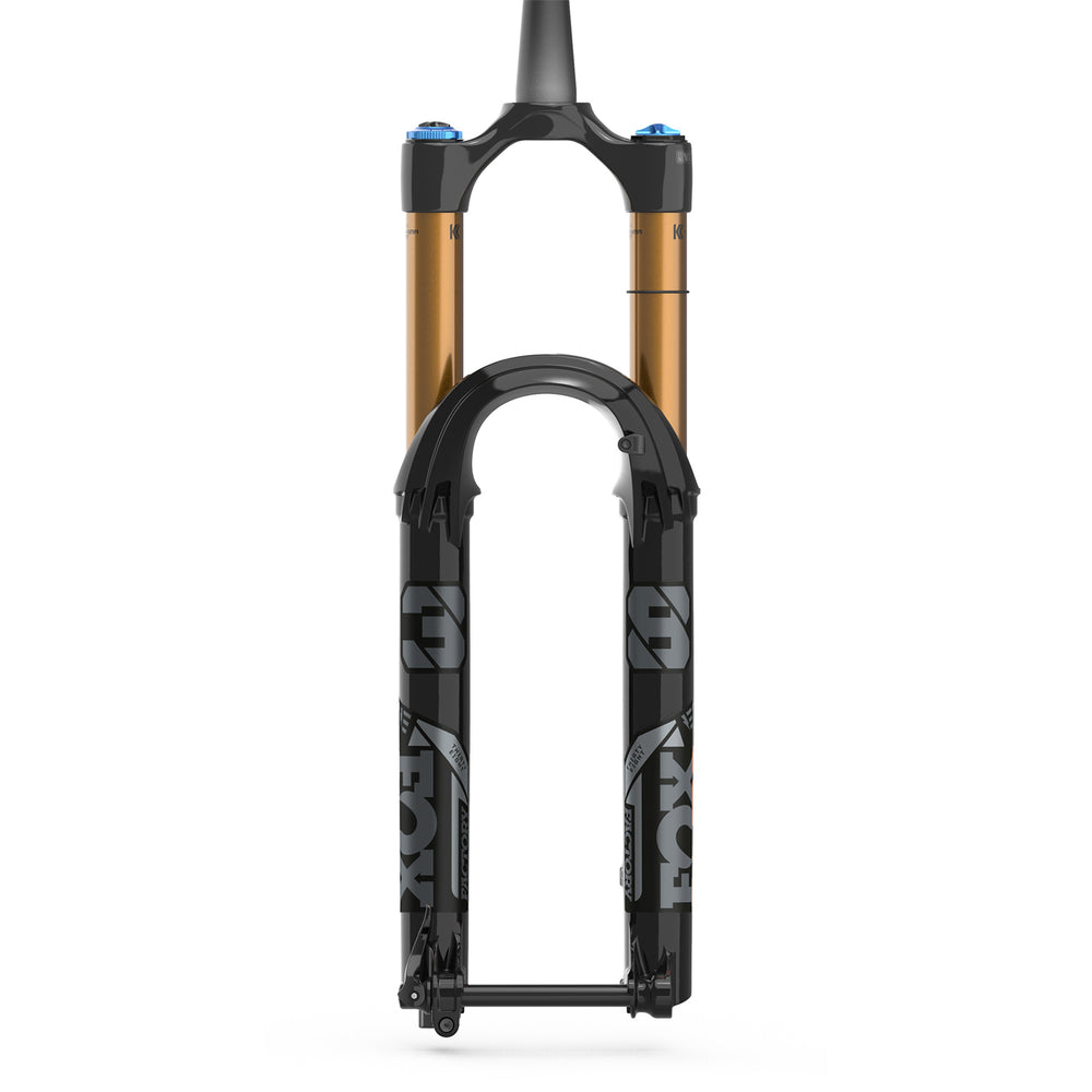 FOX Decal 2021/22 Kit 38 E-Bike+ Factory Series Anthrazit/Grey - black - matt