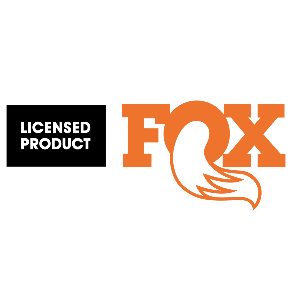 FOX Decal 2021/22 Kit 38 Factory Series Anthrazit/Grey - black - matt